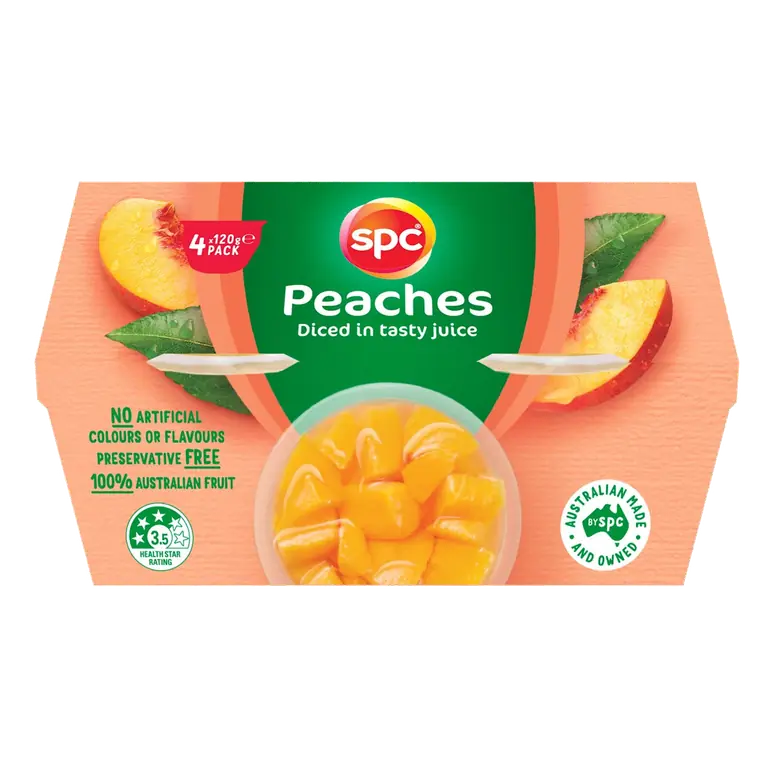 Diced Peaches In Juice