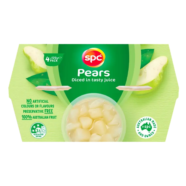 Diced Pears In Juice