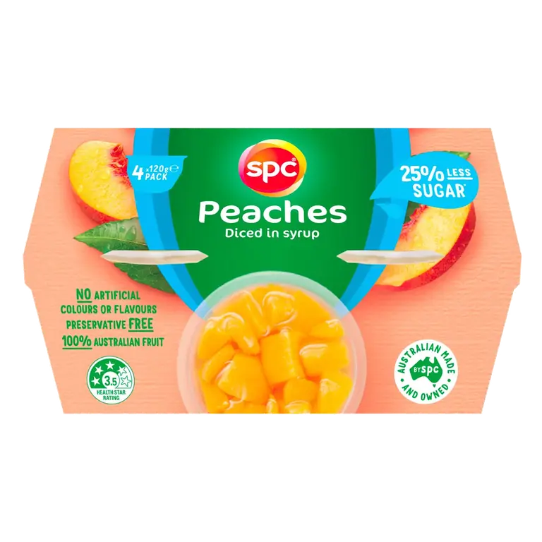 Peaches Reduced Sugar