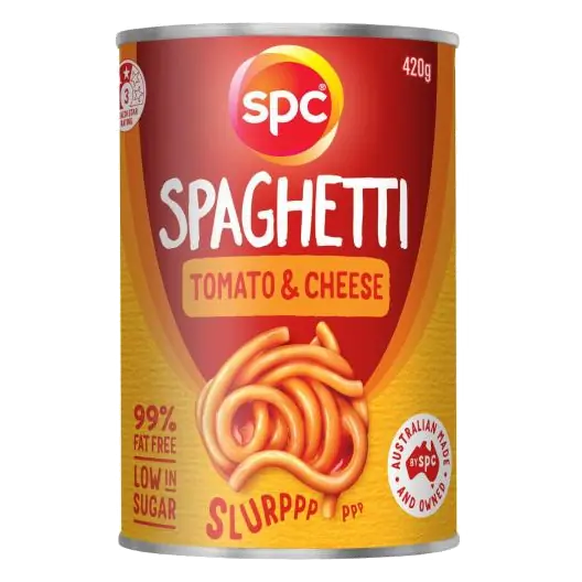 Spaghetti in Tomato & Cheese