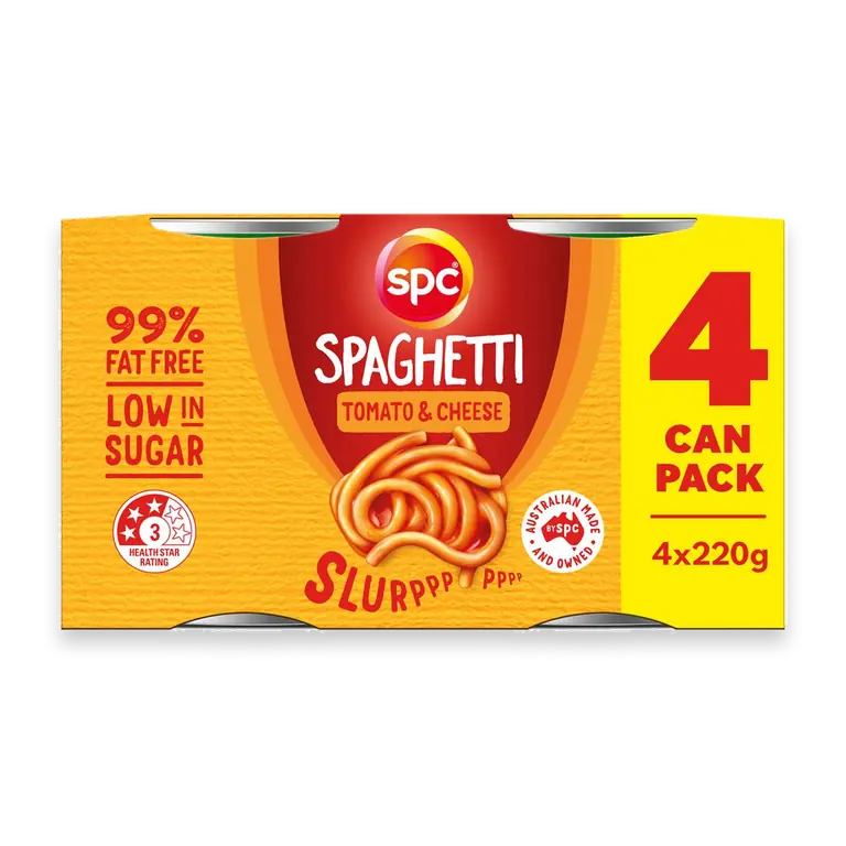 Spaghetti Tomato & Cheese Sauce