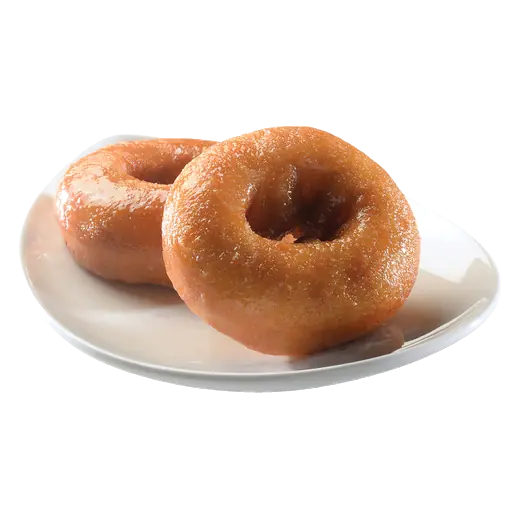 Glazed Plain Cake Donuts 6 EA (frozen)