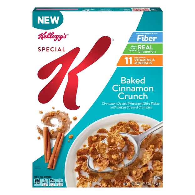Baked Cinnamon Crunch Cereal