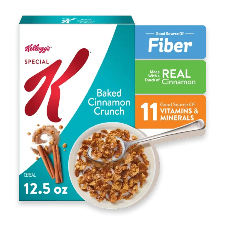 Kellogg's Special K Baked Cinnamon Crunch Cereal