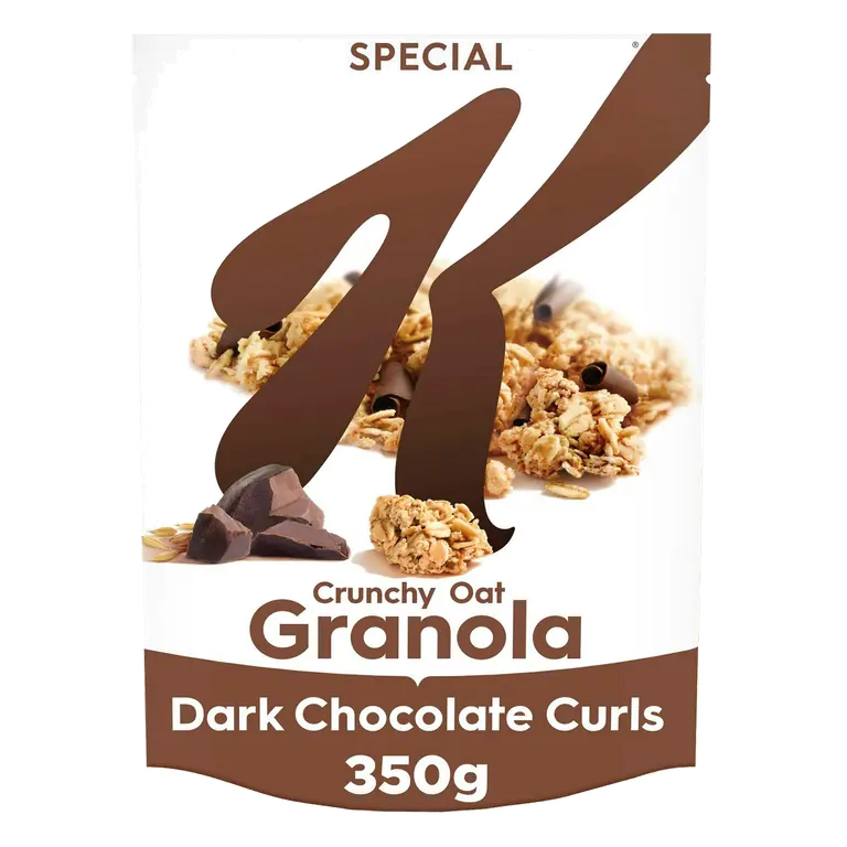 Kellogg's Special K Crunchy Oat Granola Dark Chocolate Curls 350g