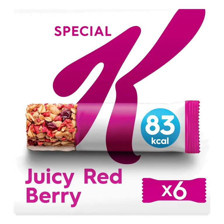 Kellogg's Special K Juicy Red Berry Snack Bars 6 x 21.5g