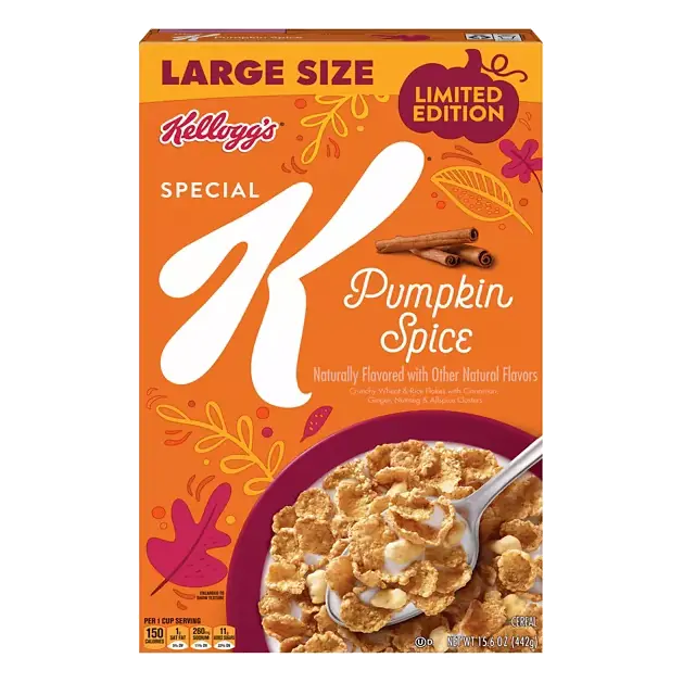 Pumpkin Spice Cereal Large Size