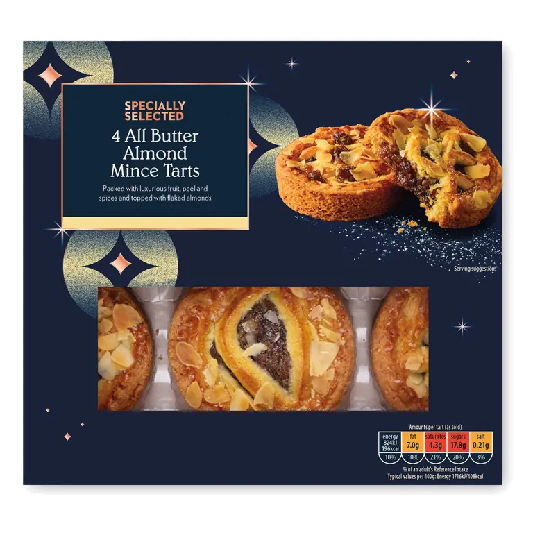 All Butter Almond Tarts