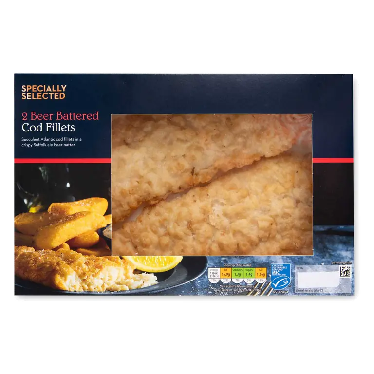Beer Battered Cod 2 Pack