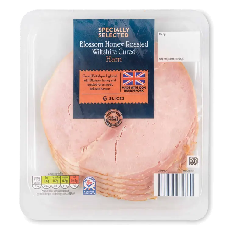 Blossom Honey Roasted Wiltshire Cured Ham 6 Slices