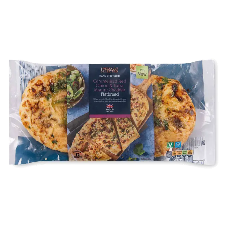 Caramelised Red Onion & Extra Mature Cheddar Flatbread