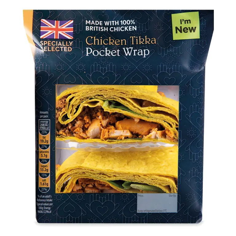 Chicken Tikka Pocket Wrap