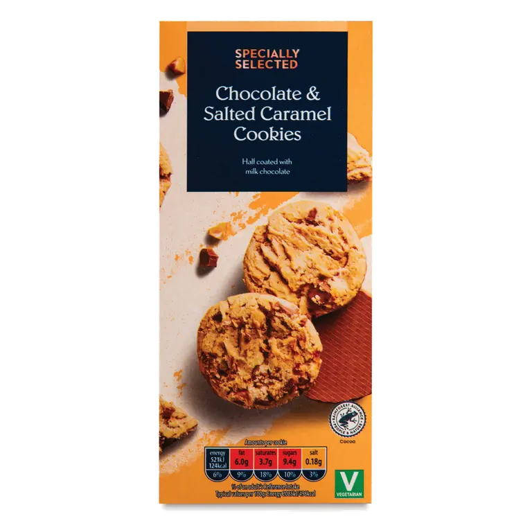 Chocolate & Salted Caramel Cookies