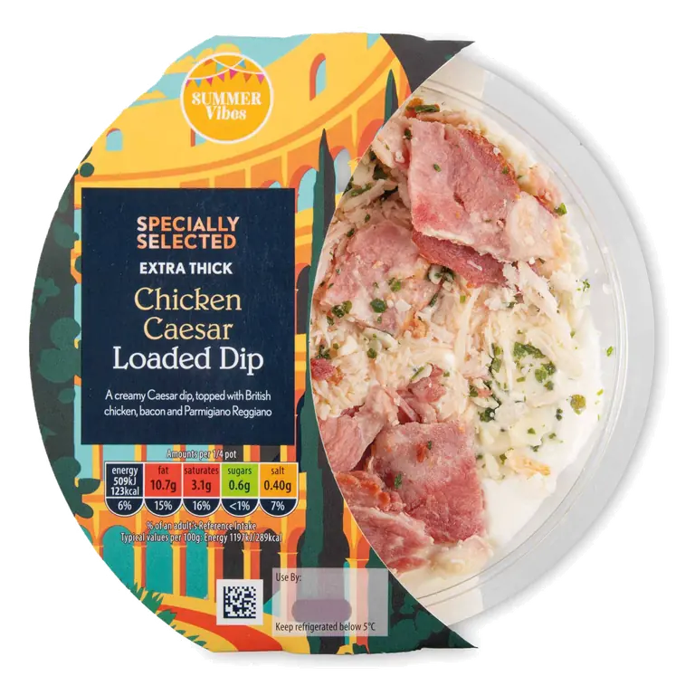 Extra Thick Chicken Caesar Loaded Dip