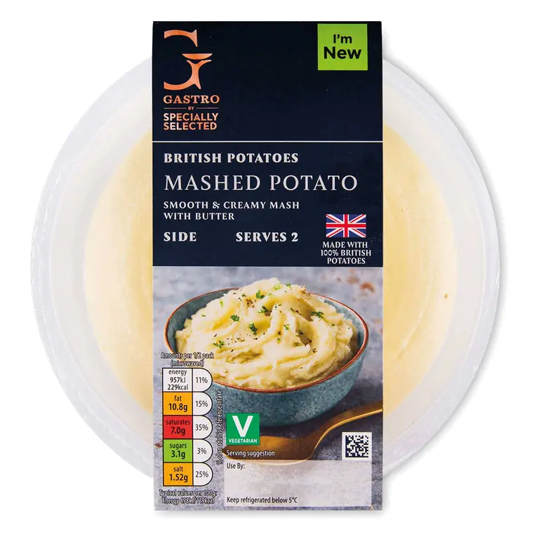 British Potatoes Mashed Potato
