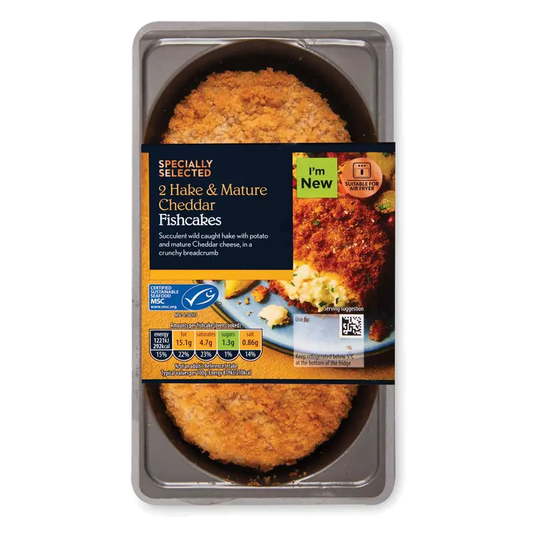 Hake & Cheddar Fishcake