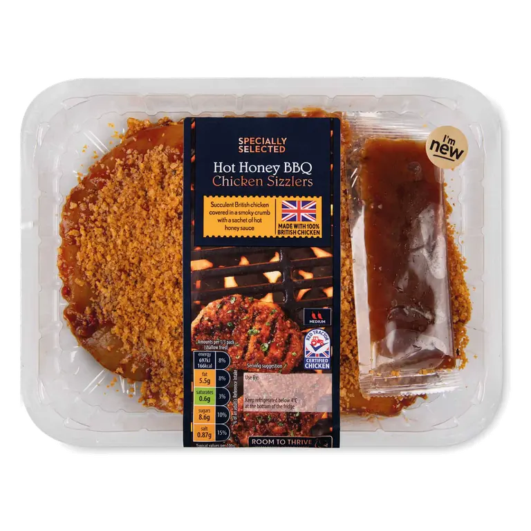 Hot Honey BBQ Chicken Sizzlers