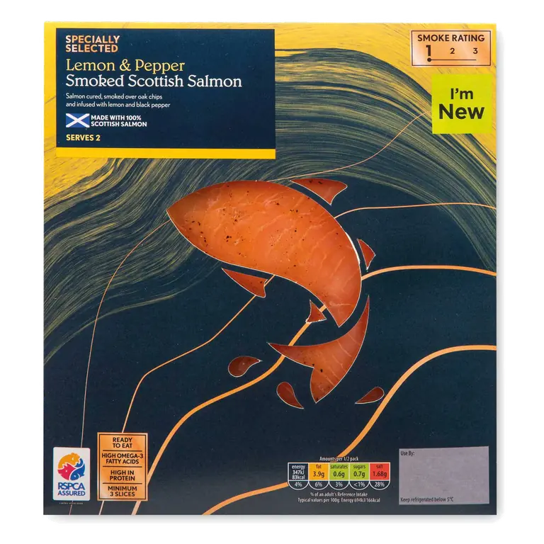 Lemon & Pepper Smoked Salmon