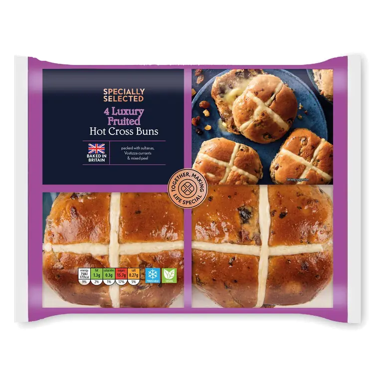 Luxury Hot Cross Buns