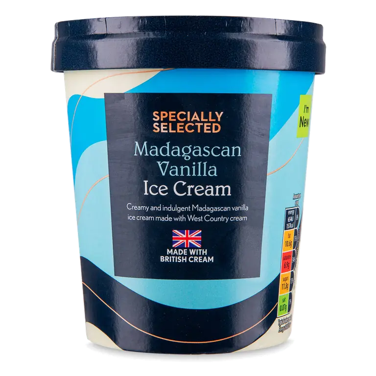 Madagascan Vanilla Ice Cream