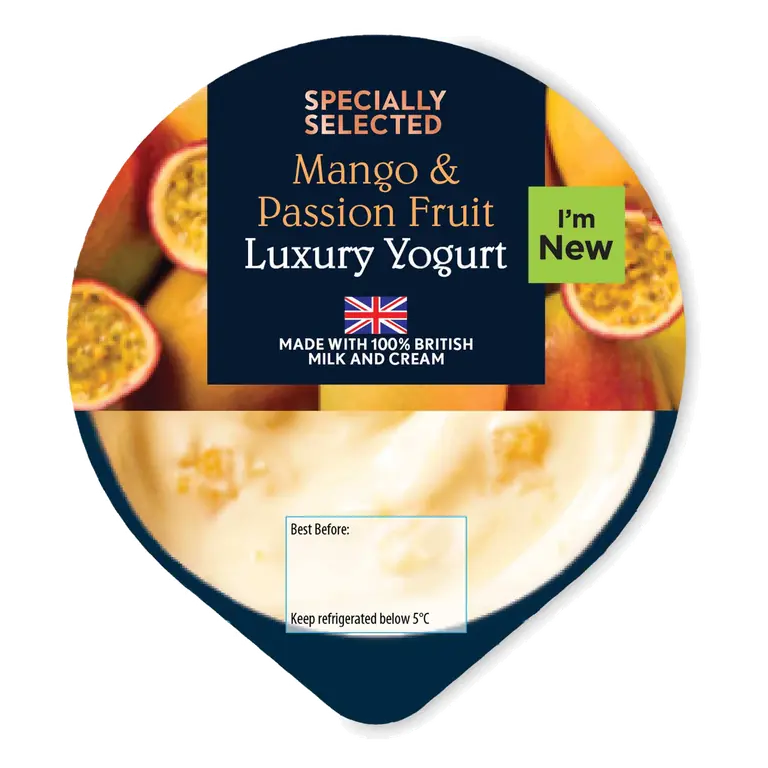 Mango & Passion Fruit Luxury Yogurt