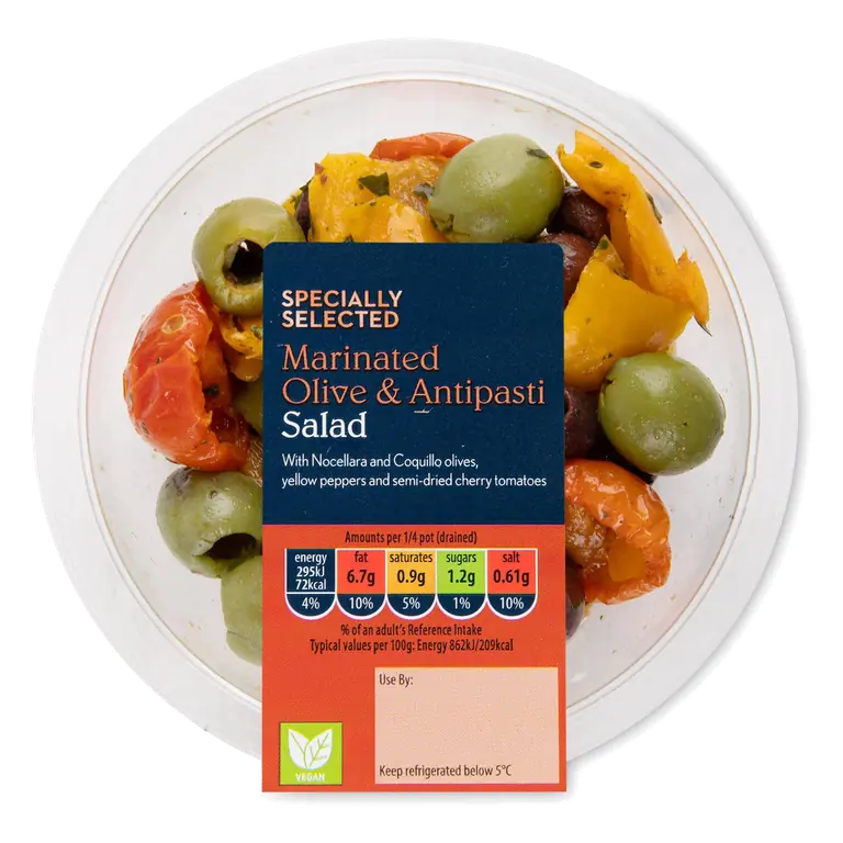 Marinated Olive & Antipasti Salad