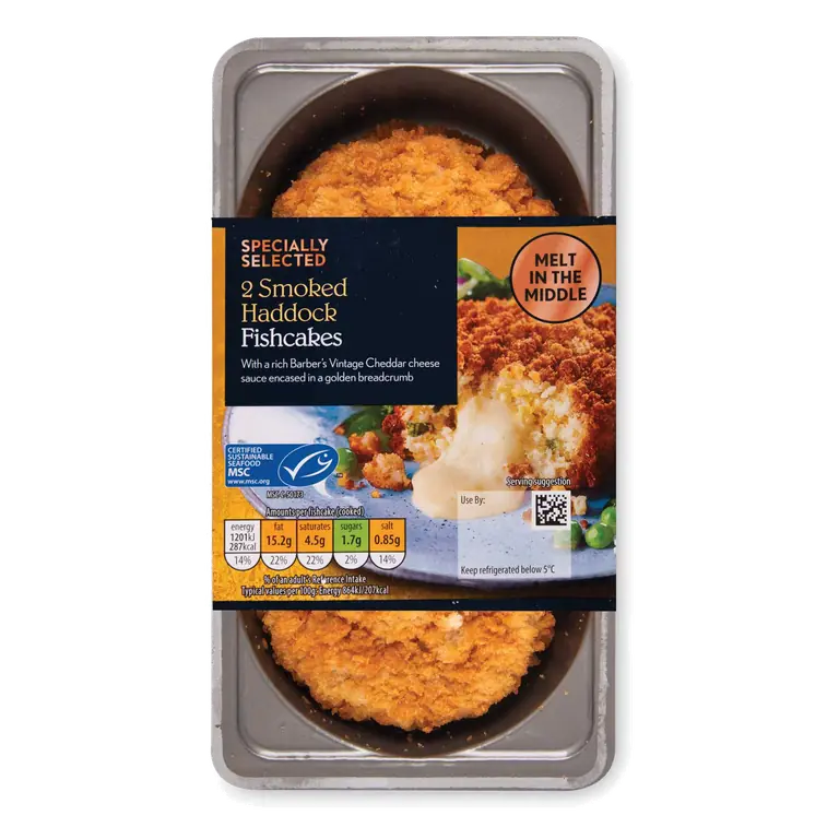 Melt In The Middle Smoked Haddock Fishcakes