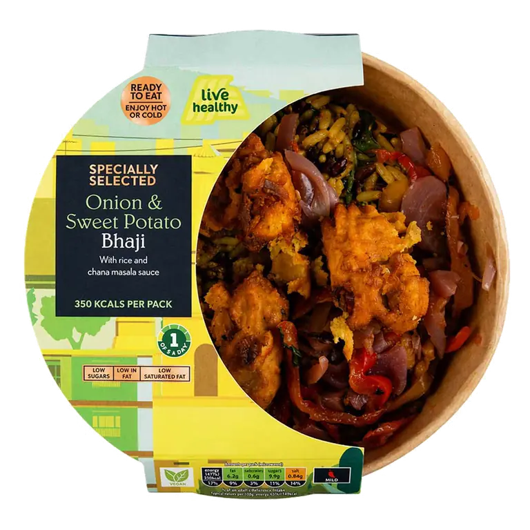 Onion & Sweet Potato Bhaji