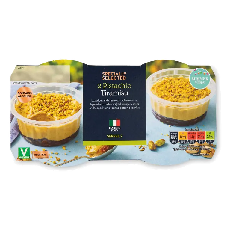 Pistachio Tiramisu 2 Pack