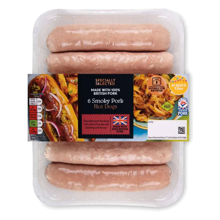 Smokey Pork Hot Dogs