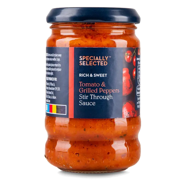 Tomato & Grilled Peppers Stir Through Sauce