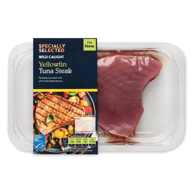 Wild Caught Yellowfin Tuna Steak