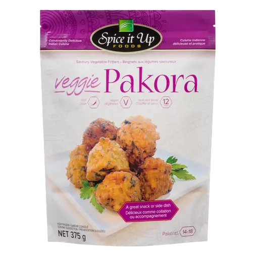 Spice It Up Frozen Veggie Pakoras 375 g