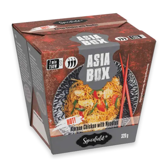 Korean Chicken Thai Noodles Fryst/1 Port