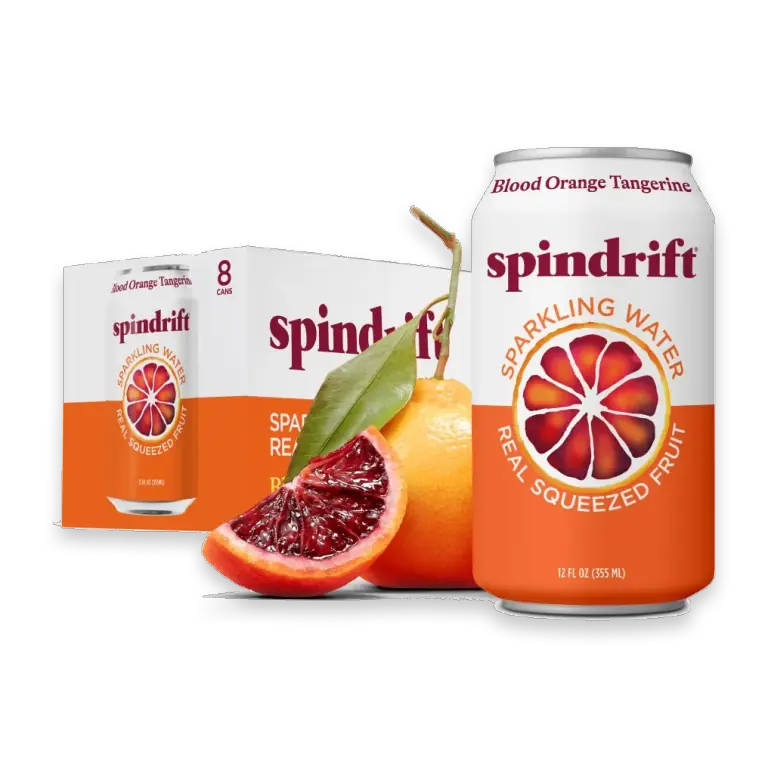 Blood Orange Tangerine Sparkling Water