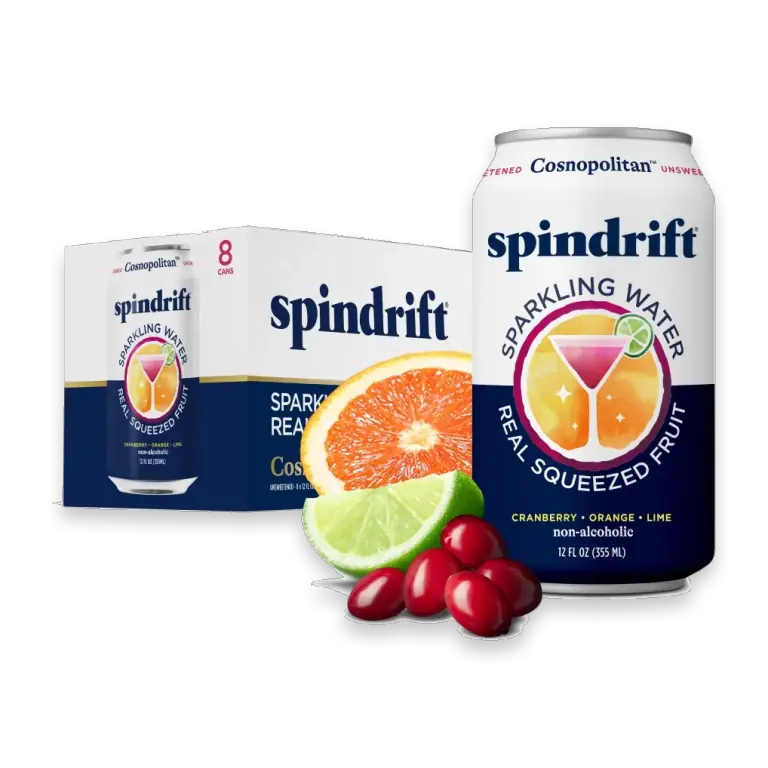 Cosnopolitan Sparkling Water 8pk