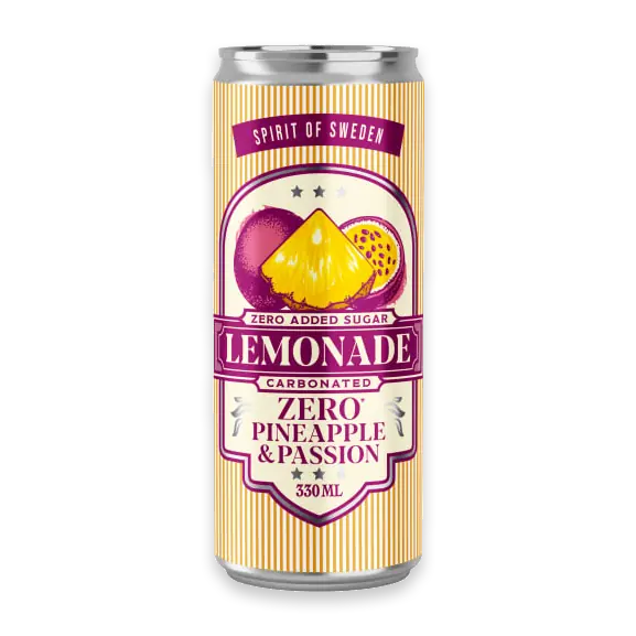 Spirit Of Swe Lemonade Zero Pineapple Passion