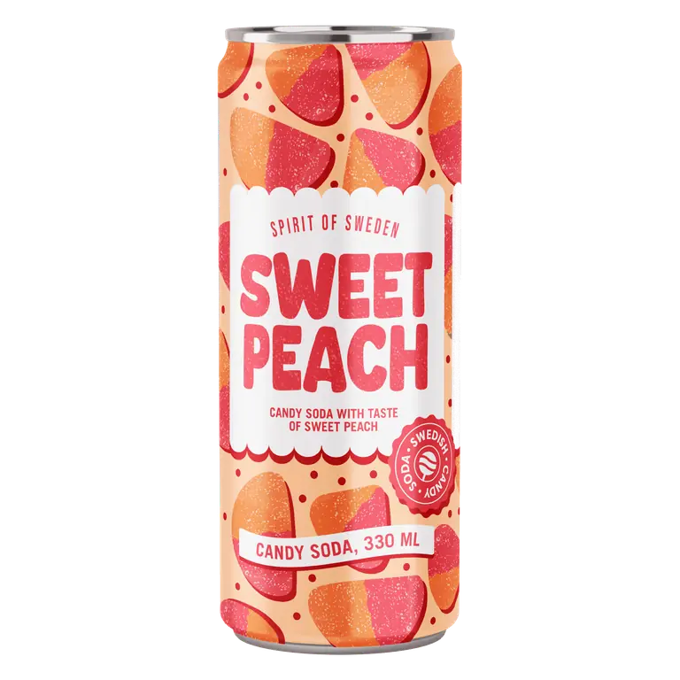 Läsk Sweet Peach