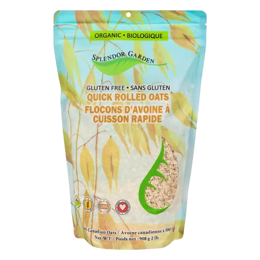 Organic Gluten-Free Quick Rolled Oats 908 g