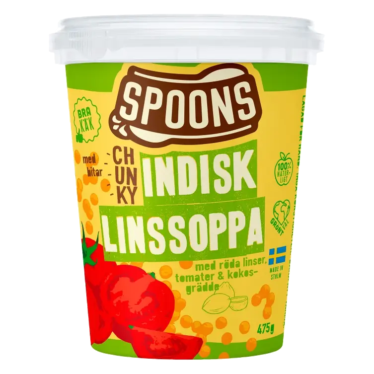 Indisk Linssoppa 475g