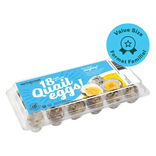 Farms Fresh Quail Eggs Value Size 18 Count
