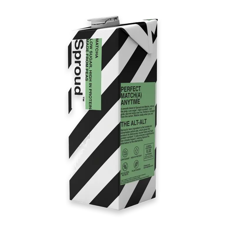 Ärtdryck Matcha Sproud 1l