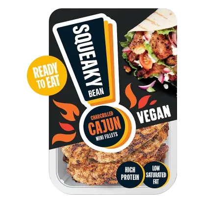 Vegan Chargrilled Cajun Mini Fillets