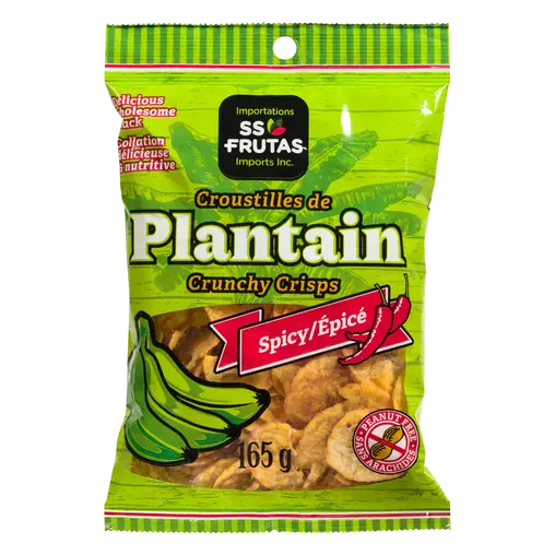 Spicy Plantain Crisps 165 g