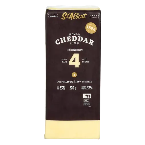 4 Year Distinction Cheddar White Cheese 270 g