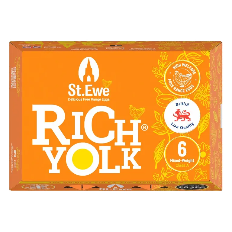 Rich Yolk Mixed Weight Eggs