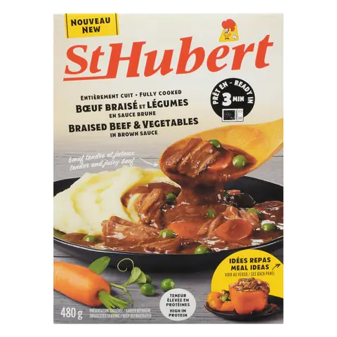 Fully Cooked Braised Beef & Vegetables In Brown Sauce 480 g