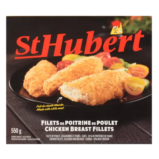 Breast Fillets Chicken 550 g (frozen)