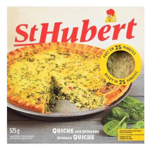 Frozen Quiche Spinach 525 g