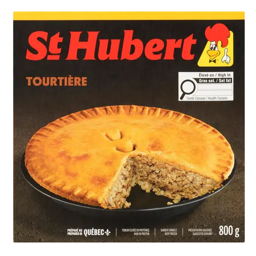 Frozen Tourtiere Meat Pie 800 g